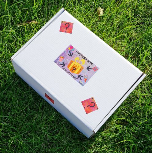 Pudełko prezentowe, Box Prezentowy MAXI LEGOSTERY BOX, MYSTERY BOX dla dziewczynek