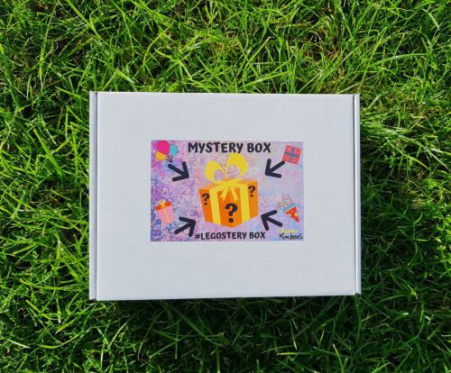 Pudełko prezentowe, Box Prezentowy MINI LEGOSTERY BOX, MYSTERY BOX dla chłopców