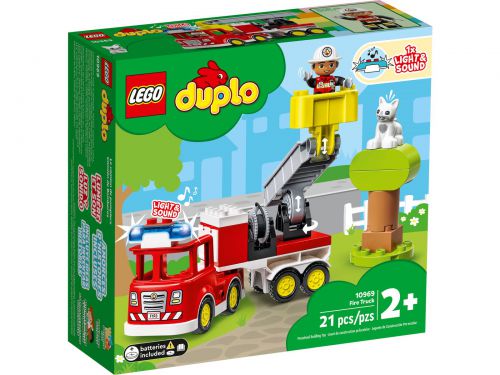 LEGO Duplo 10969 Wóz strażacki, strażak ratunek