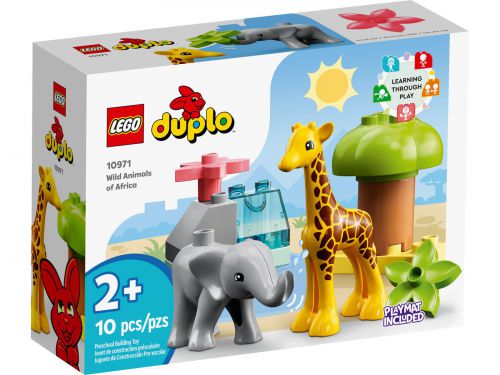 LEGO Duplo 10971 Dzikie zwierzęta Afryki słoń żyrafa