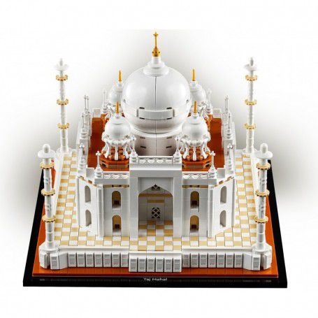 Lego Architecture Tadż Mahal, Taj Mahal, numer katalogowy 21056, biała budowla architektoniczna, 7 cudów świata, 2020 klocków w zestawie, 18+