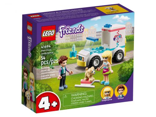 LEGO Friends 41694 Karetka kliniki dla zwierzątek