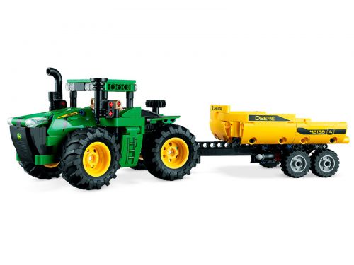 Lego technic traktor zielony z żółtą przyczepą John Deere 9620R , Lego 42136, Lego Technic dla konstruktorów 8+